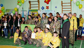 Команды - победители слёта юных лесоводов УрФО